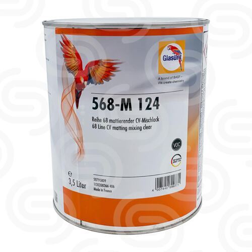 Glasurit 568-M124 Matt Mixing Clear - 3,5 L