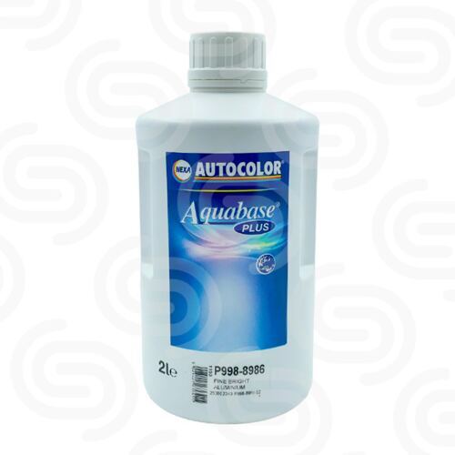 P998-8986 Aquabase Plus Fine Bright Aluminium - 2 L