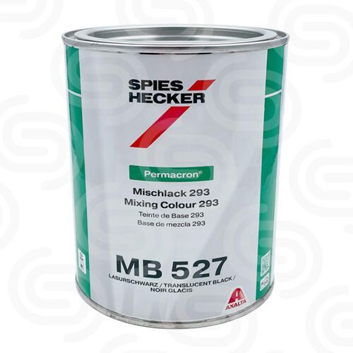 Permacron Mischlack 293 MB 527 Lasurschwarz - 1 L