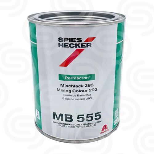 Permacron Mischlack 293 MB 555 Lasurdunkelblau - 1 L