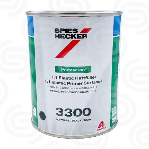 Permacron 1:1 Elastic Haftfüller 3300 Schwarz - 1 L