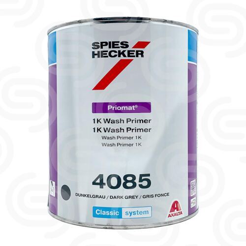 Priomat 1K Wash Primer 4085 Dunkelgrau - 3,5 L