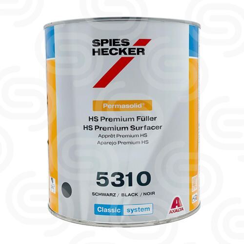 Permasolid HS Premium Surfacer 5310 Schwarz - 3,5 L