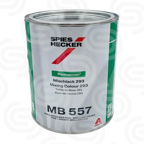Permacron Mischlack 293 MB 557 Brillantsilber Fein - 3,5 L