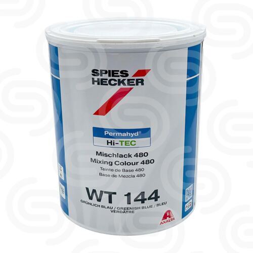 Permahyd Hi-TEC Mischlack 480 WT144 Grünlich Blau - 1 L