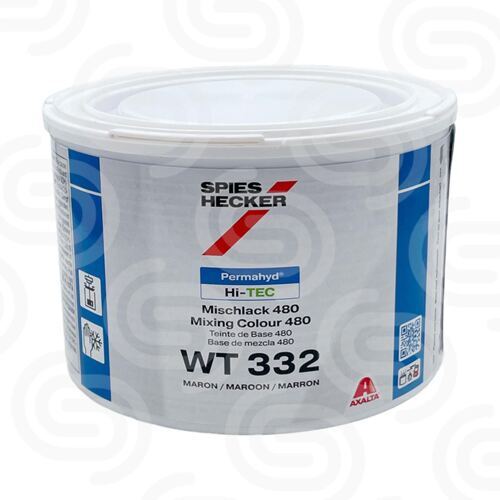 Permahyd Hi-TEC Mischlack 480 WT332 Maron - 0,5 L