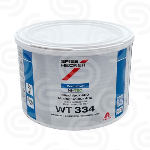 Permahyd Hi-TEC Mischlack 480 WT 334 Oxidrot - 0,5 L