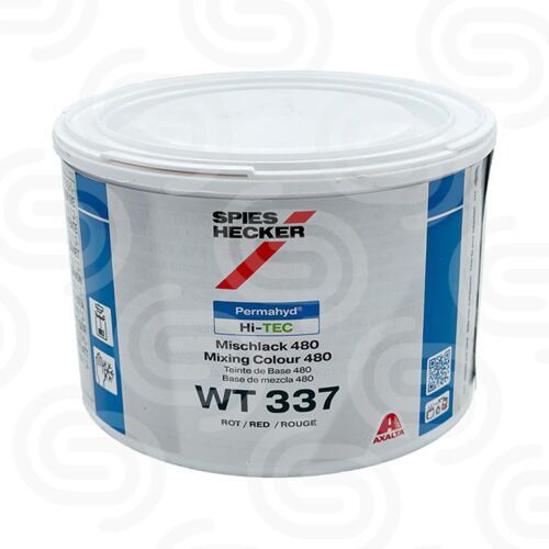 Permahyd Hi-TEC Mischlack 480 WT337 Rot - 0,5 L