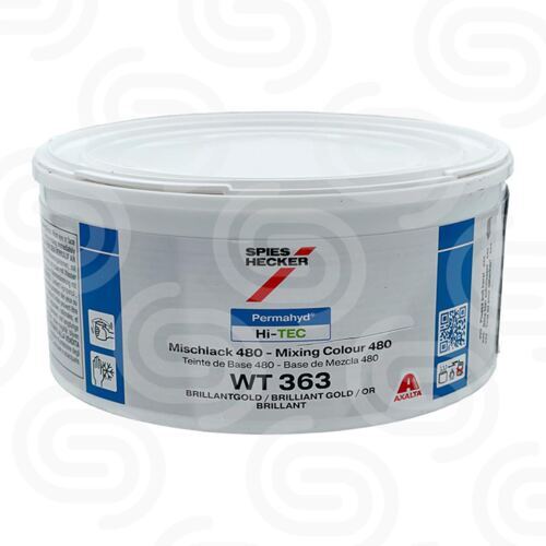 Permahyd Hi-TEC Mischlack 480 WT363 Brillantgold - 0,25 L