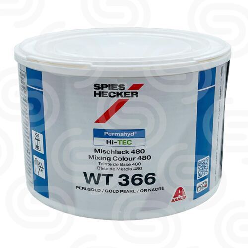 Permahyd Hi-TEC Mischlack 480 WT366 Perlgold - 0,5 L