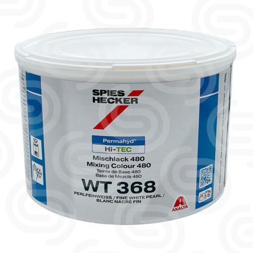 Permahyd Hi-TEC Mischlack 480 WT 368 Perlfeinweiss - 0,5 L