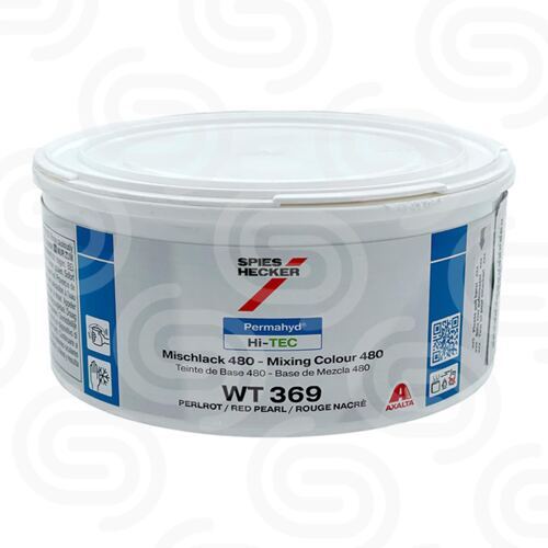 Permahyd Hi-TEC Mischlack 480 WT369 Perlrot - 0,25 L