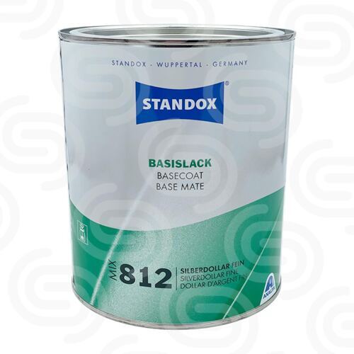 Standox Basislack Mix 812 Silberdollar Fein - 3,5 L
