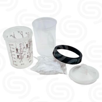 50x Softcup 1.0 400 ml - 190 µm inkl. Aussenbecher