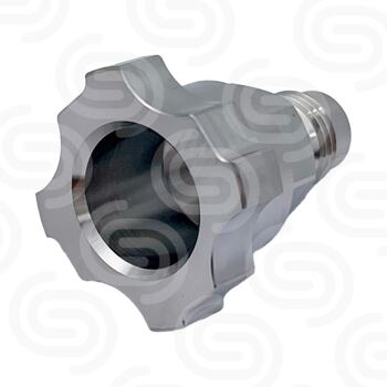 Softcup 1.0 Adapter #4 IWATA WS/LS400 Edelstahl