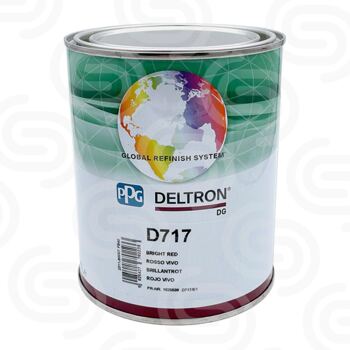 PPG 2K Mix D717 Brillantrot - 1 L