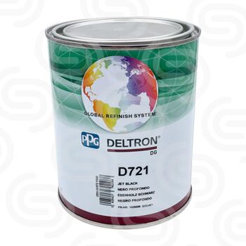 PPG 2K Mix D721 Ebenholzschwarz - 1 L