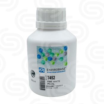 PPG Envirobase Mix T452 Perlmuttweiss Fein - 0,5 L