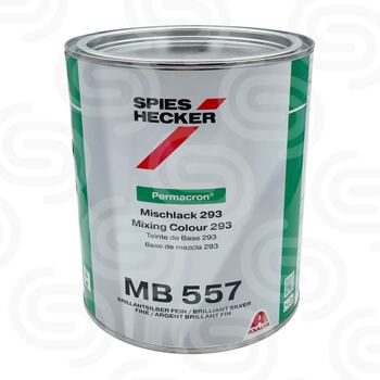 Permacron Mischlack 293 MB 557 Brillantsilber Fein - 3,5 L