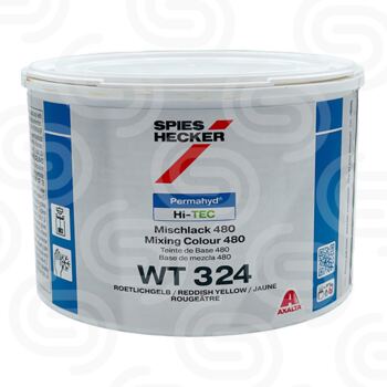 Permahyd Hi-TEC Mischlack 480 WT 324 Rötlichgelb - 0,5 L