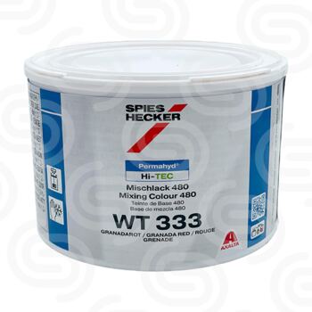 Permahyd Hi-TEC Mischlack 480 WT 333 Granadarot - 0,5 L