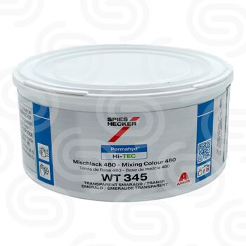 Permahyd Hi-TEC Mischlack 480 WT 345 Transparent Smaragd - 0,25 L