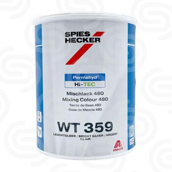 Permahyd Hi-TEC Mischlack 480 WT 359 Leuchtsilber - 1 L