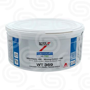 Permahyd Hi-TEC Mischlack 480 WT 369 Perlrot - 0,25 L