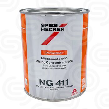 Spies Hecker Permafleet NG 411 Brillantrot - 1 L