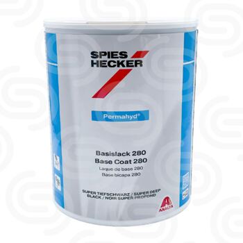 Permahyd Basislack 280 Super Tiefschwarz - 1 L