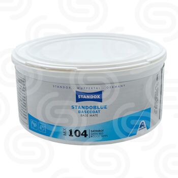 Standoblue Basislack Mix 104 Satinrot - 0,25 L