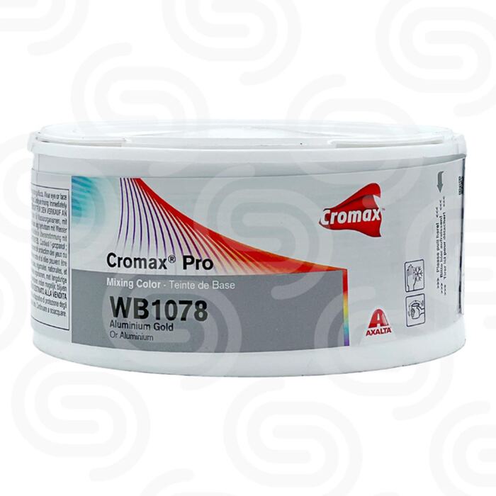 Cromax Pro Mixing Color WB1078 Aluminium Gold - 0.25 L