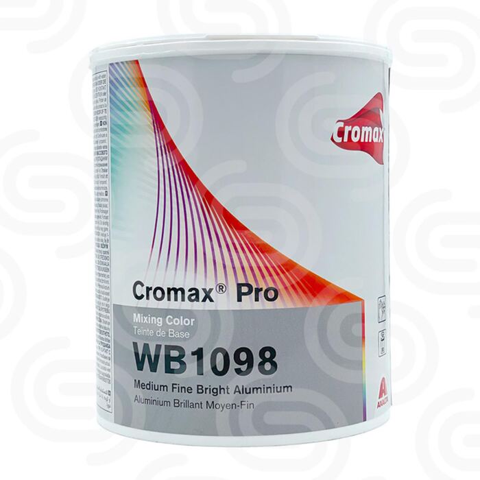 Cromax Pro Mixing Color WB1098 Medium Fine Bright Aluminium - 1 L