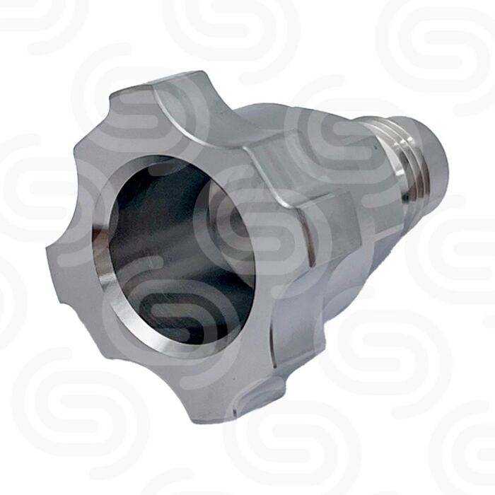 Softcup 1.0 Adapter #4 IWATA WS/LS400 Edelstahl