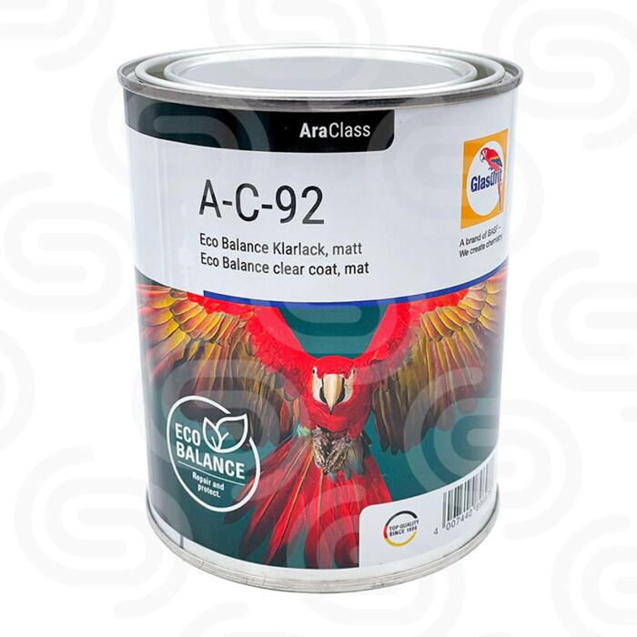 Glasurit A-C-92 Eco Balance Clearcoat, matt - 0,75 L