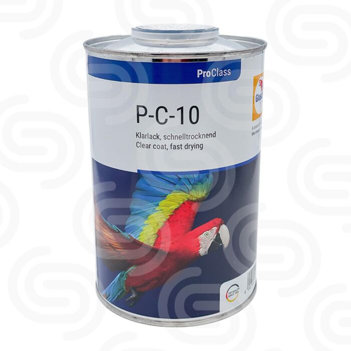 Glasurit P-C-10 Clearcoat, quick-drying - 1 L