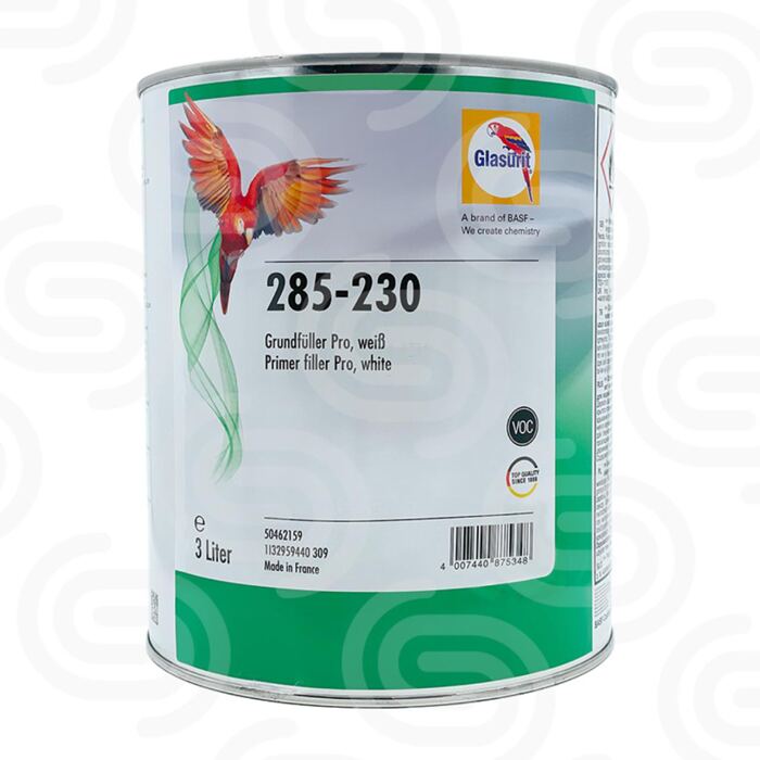 Glasurit Primer Filler Pro 285-230 white - 3 L