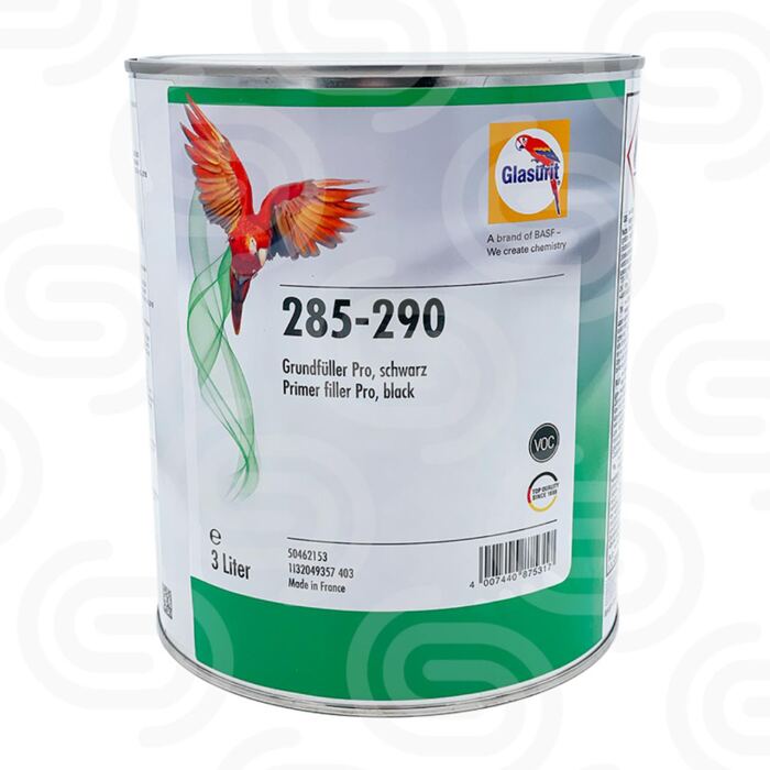 Glasurit Primer Filler Pro 285-290 black - 3 L