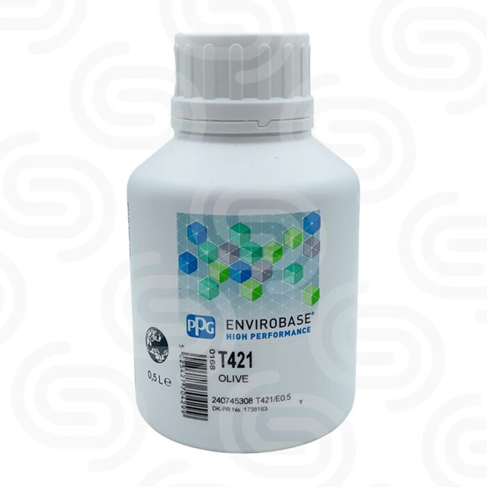 PPG Envirobase Mix T421 Olivgrün - 0,5 L
