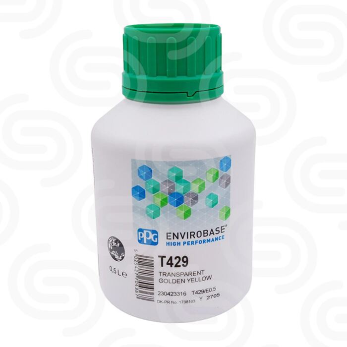 PPG Envirobase Mix T429 Transparent Gelb - 0,5 L