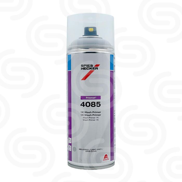 Priomat 1K Wash Primer 4085 Hellgrau Spray - 400 ml