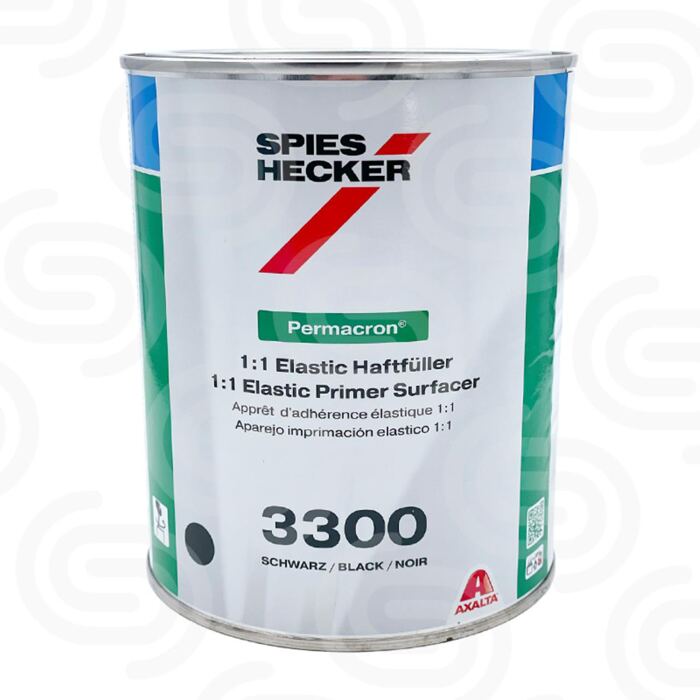 Permacron 1:1 Elastic Haftfüller 3300 Schwarz - 1 L