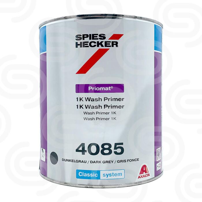 Priomat 1K Wash Primer 4085 Dunkelgrau - 3,5 L