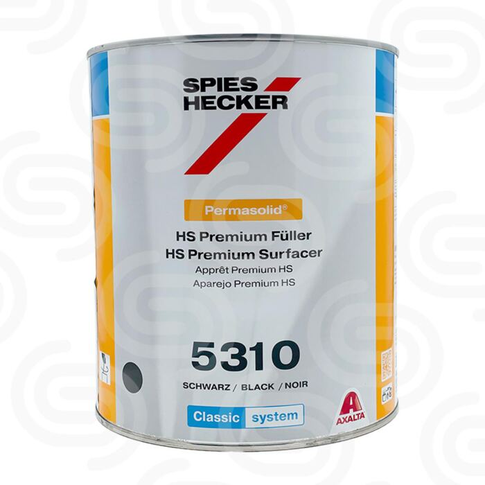 Permasolid HS Premium Surfacer 5310 Schwarz - 3,5 L