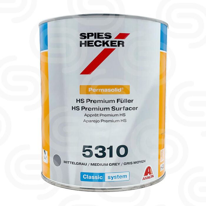 Permasolid HS Premium Surfacer 5310 Mittelgrau - 3,5 L