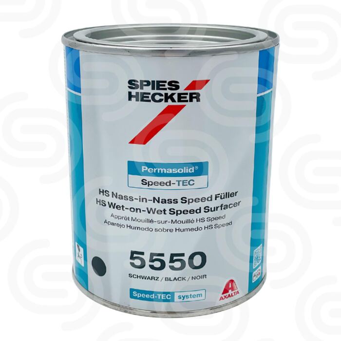 Spies Hecker Speed-TEC Nass-in-Nass Speed Füller 5550 Schwarz - 1 L