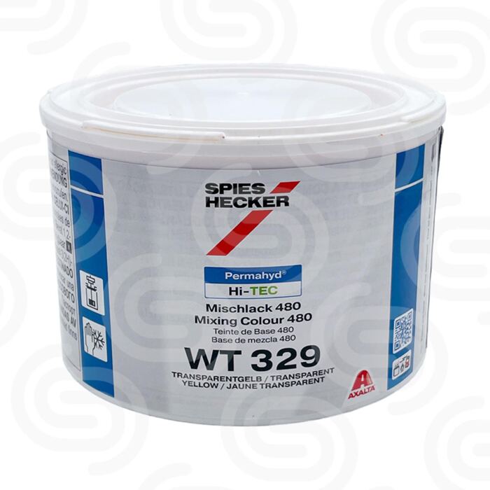 Permahyd Hi-TEC Mischlack 480 WT 329 Transparentgelb - 0,5 L