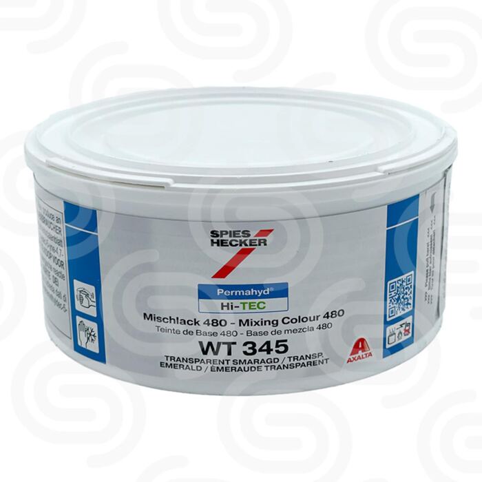 Permahyd Hi-TEC Mischlack 480 WT345 Transparent Smaragd - 0,25 L