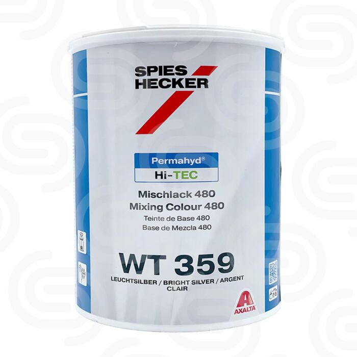 Permahyd Hi-TEC Mischlack 480 WT 359 Leuchtsilber - 1 L