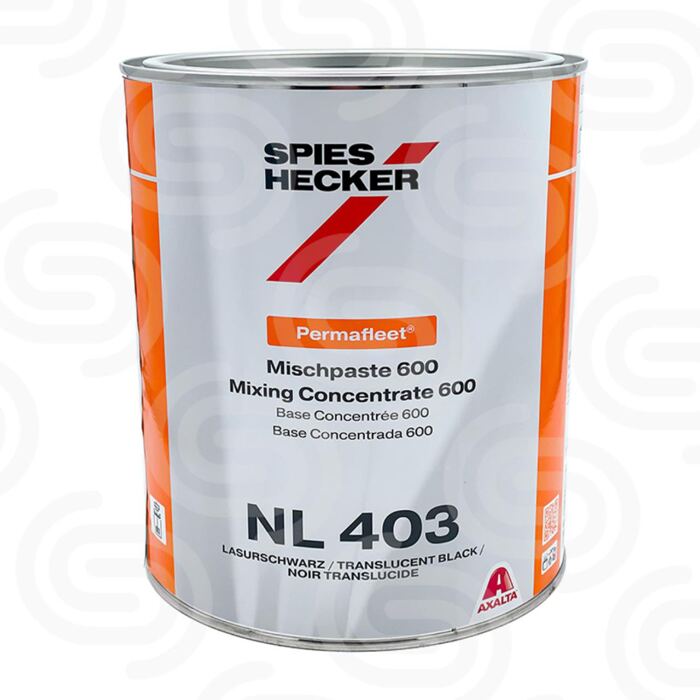 Spies Hecker Permafleet NL 403 Lasurschwarz - 3,5 L